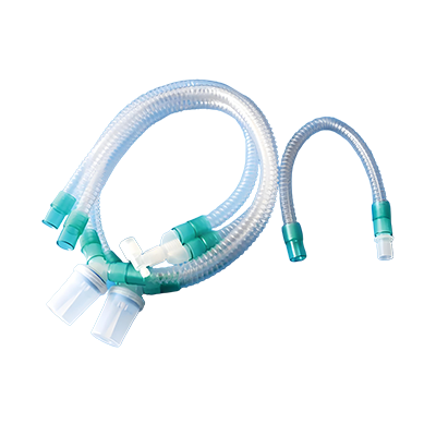 Reinforced Corrugated Breathing Circuit with Water Trap