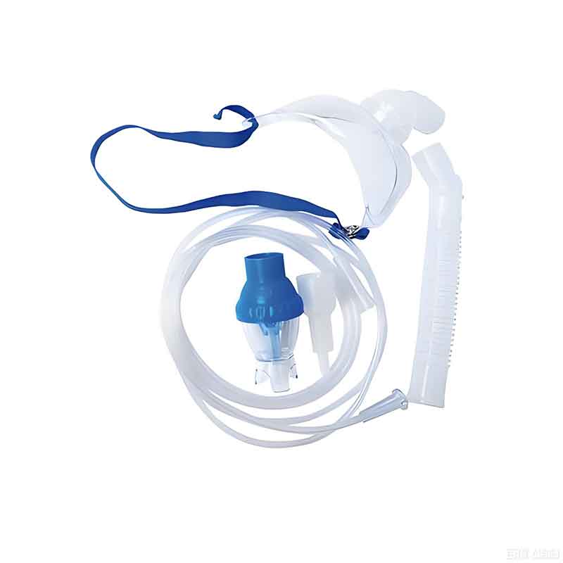 Angled view of tracheostomy T-piece nebulizer kit